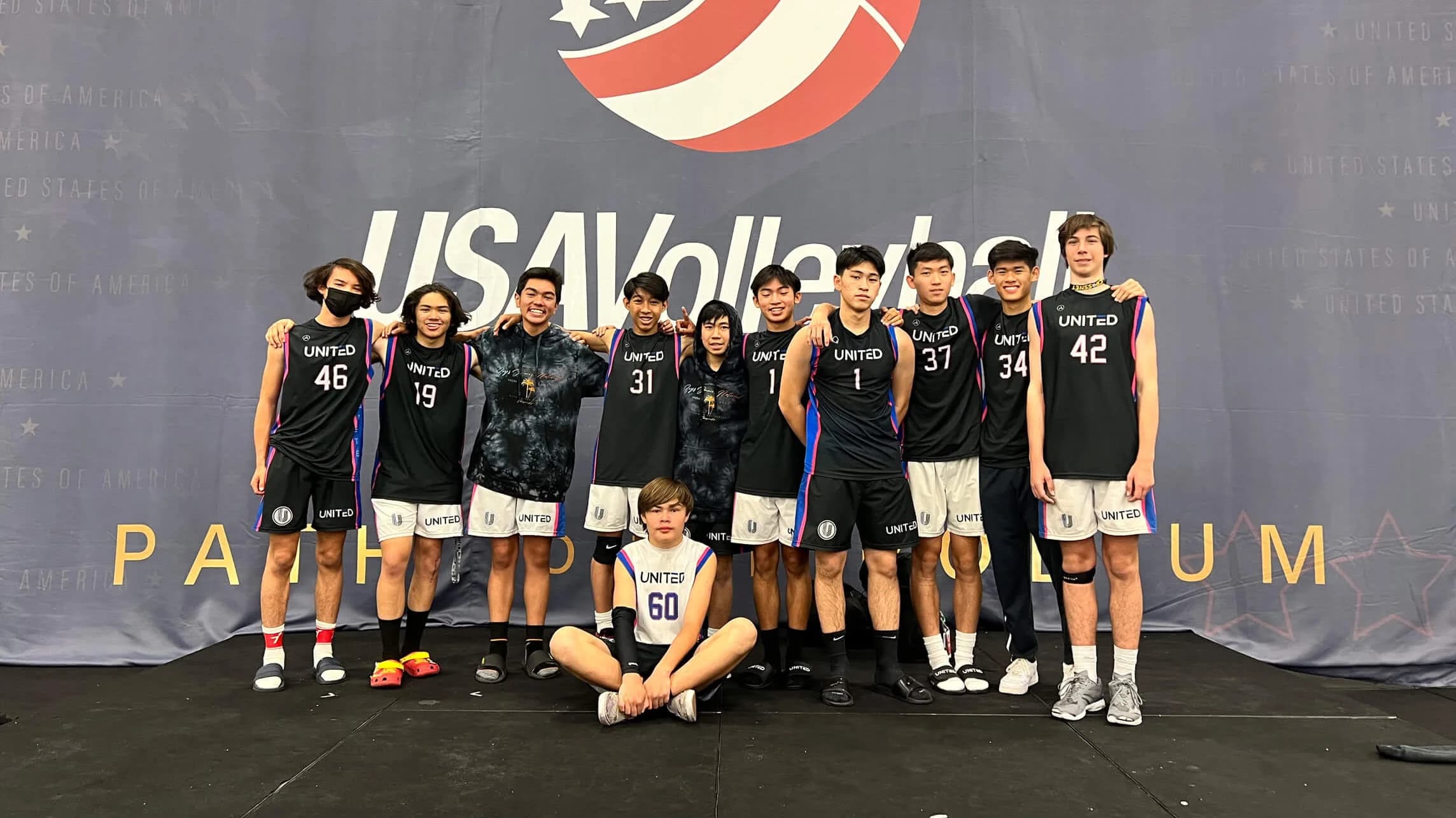 United SD team at USA Volleyball Nationals
